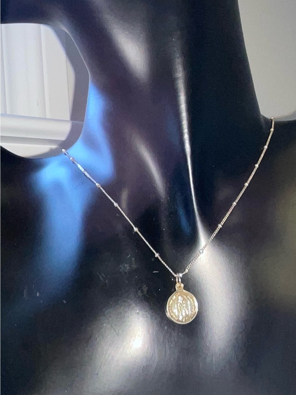 925 Our Lady of Guadalupe Pendant Necklace